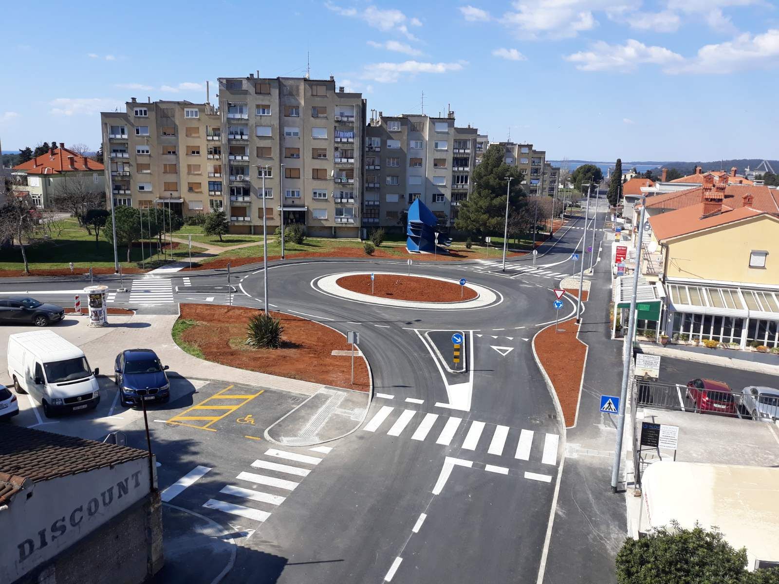 PROMETNA INVESTICIJA OD 5,3 MILIJUNA KUNA U utorak se u Puli otvara novoizgrađeni rotor na raskrižju Rizzijeve i Voltićeve ulice